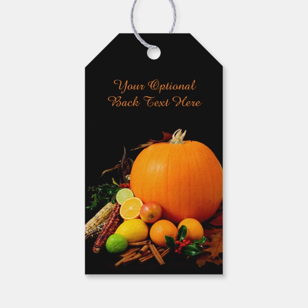 Halloween Fruits Custom Gift Tags