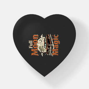 Halloween Full Moon Magic Vintage Car Paperweight