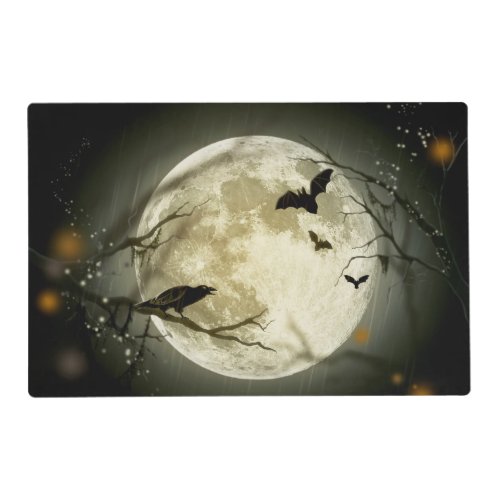 Halloween Full Moon Placemat