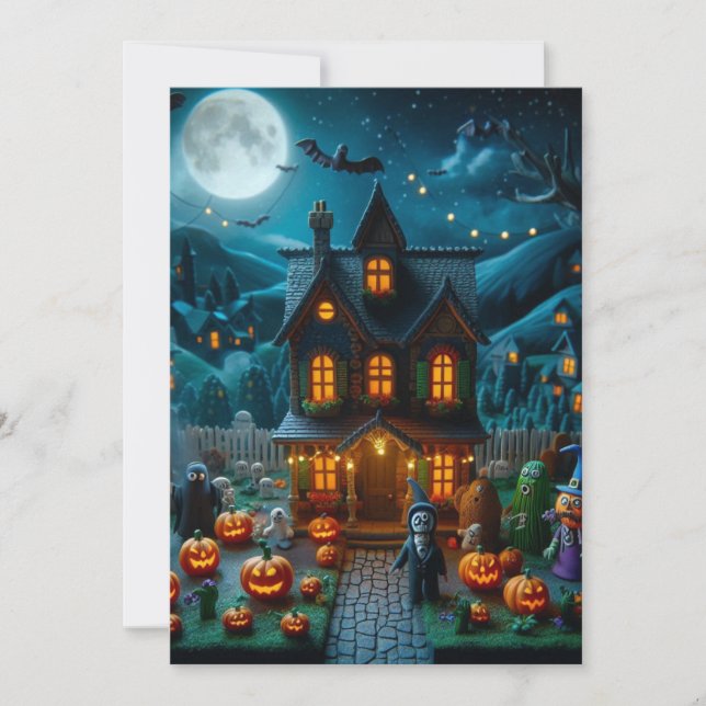 Halloween Fun and Spooky Invitations (Front)