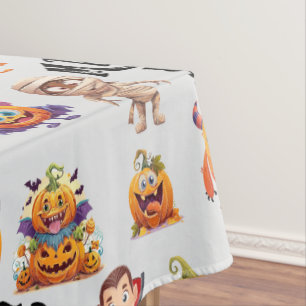 Halloween Fun Monster Bash Tablecloth