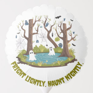 Halloween Fun Swamp Full Of Ghosts Balloon