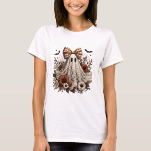 Halloween Fun T-Shirt - Lace Ghost - Fall