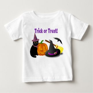 Halloween FUN Trick or Treat Baby T-Shirt