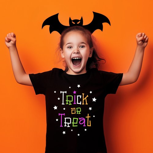 Halloween fun trick or treat stars T_Shirt