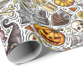 Halloween Fun Wrapping Paper (Roll Corner)