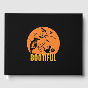 Halloween Funny Bootiful Birthday Guest Book