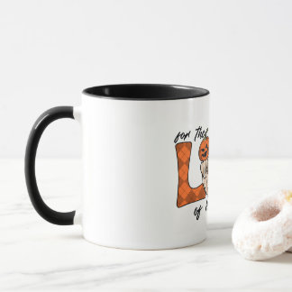Halloween funny fear love  mug