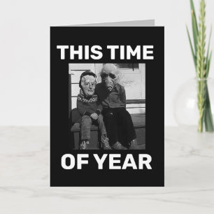 HALLOWEEN FUNNY FRIENDS GREETING CARD