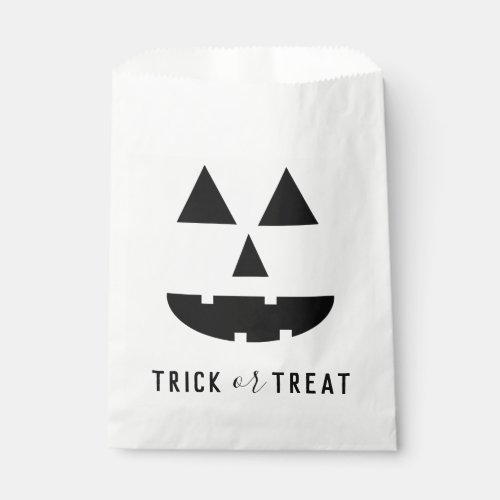 Halloween funny Jack lantern Trick or treat kids Favor Bag