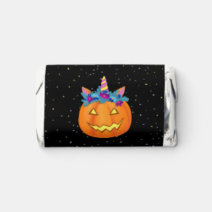 Halloween Funny Jack o lantern Pumpkin Hershey's Miniatures