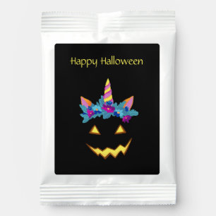 Halloween Funny Jack o lantern Pumpkin Lemonade Margarita Drink Mix