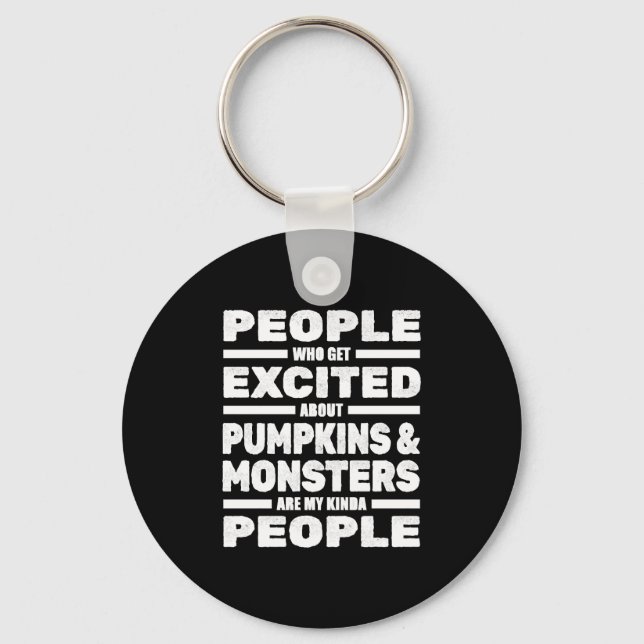 Halloween Funny  Keychain (Front)