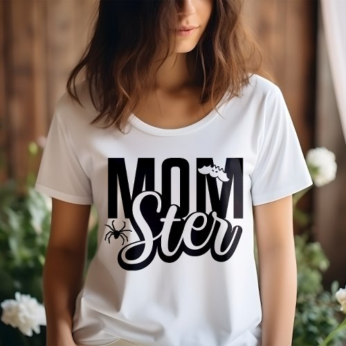 HALLOWEEN FUNNY MOTHERS MOMSTER T_Shirt