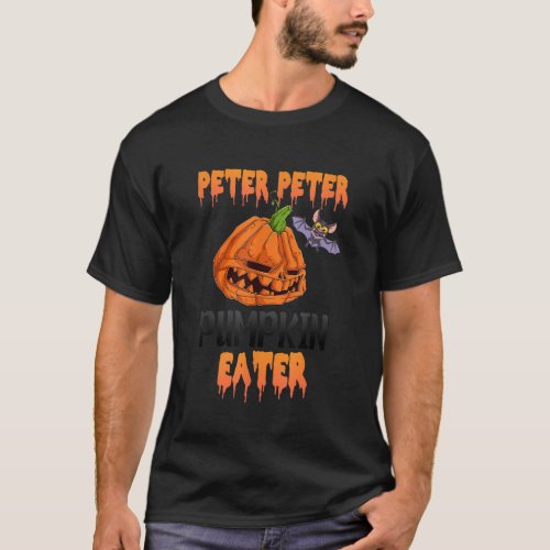 Halloween Funny Peter Pumpkin Eater T_Shirt
