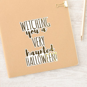  Halloween  -funny quote Sticker