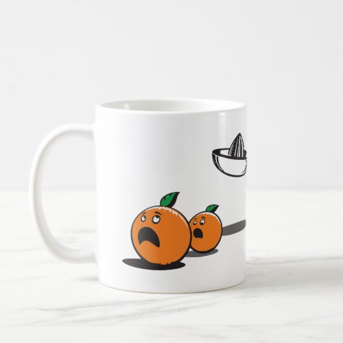 Halloween _ Funny UFO Sombrero and Pumpkins Coffee Mug