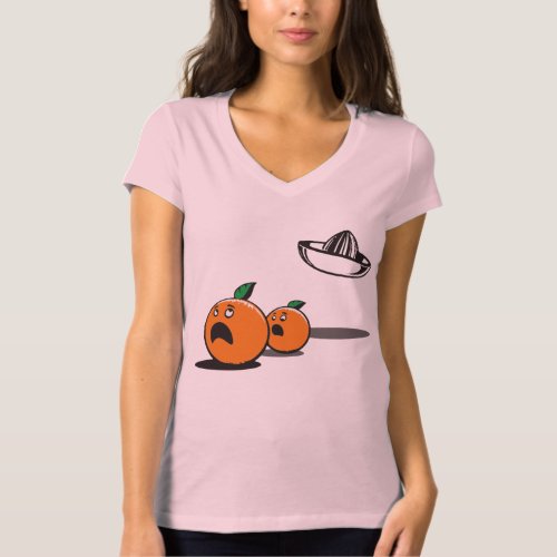 Halloween _ Funny UFO Sombrero and Pumpkins T_Shirt