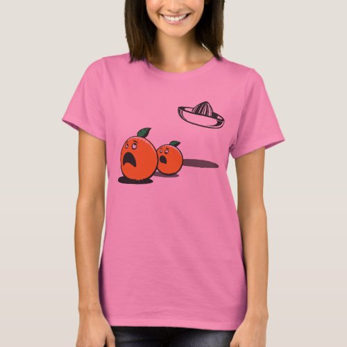 Halloween _ Funny UFO Sombrero and Pumpkins T_Shirt