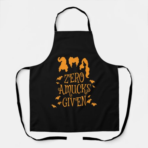 Halloween Funny Witch Apron