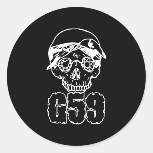 Halloween G59 For And Classic Round Sticker