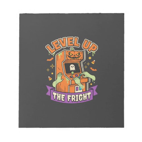 Halloween Gamer Fright Night Notepad