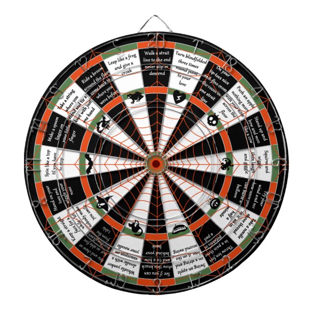 Halloween Games - Halloween Party Games Activity Dartboard (Front)