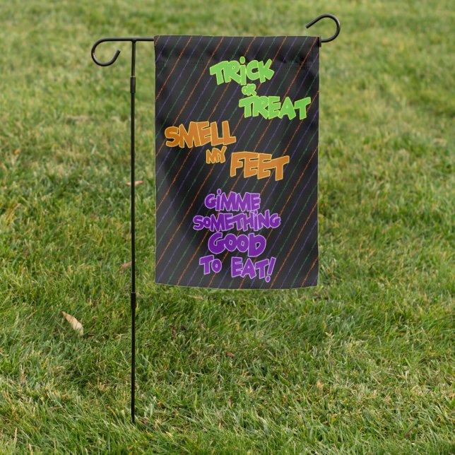 Halloween Garden Flag (In SItu)