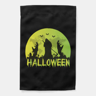 Halloween garden flag