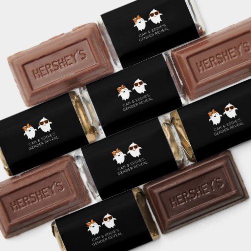 Halloween Gender Reveal Hersheys Chocolate Favors