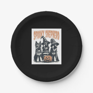 Halloween German Shepherd.jpg Paper Plates