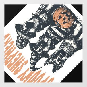 Halloween German Shepherd.jpg Wall Decal