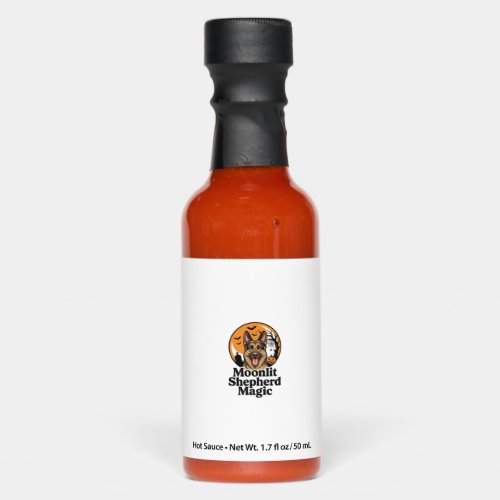 Halloween German Shepherd Spooky Moon Dog Lover Sh Hot Sauces