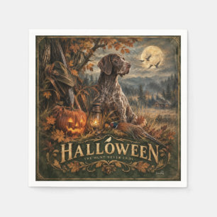 Halloween German Shorthaired Pointer Napkins