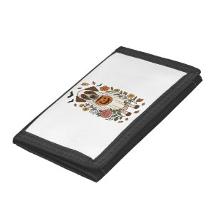 Halloween German Shorthaired Pointer Tri-fold Wallet