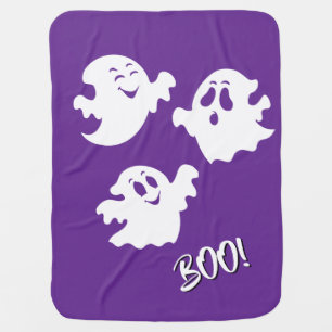 Halloween Ghost  Baby Blanket