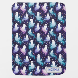 Halloween Ghost Baby Blanket