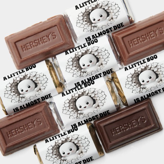 Halloween Ghost Baby Shower Hershey's Miniatures (Assorted)
