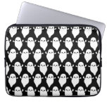 Halloween Ghost Boo Boo Pattern Art Laptop Sleeve
