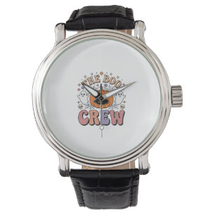 Halloween Ghost Boo Crew Cute Spooky Vintage_1 Watch