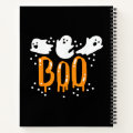 Halloween Ghost Boo Cute Notebook | Zazzle