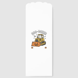 Halloween Ghost Boo Dozer Funny Bulldozer_1 Bookmarks