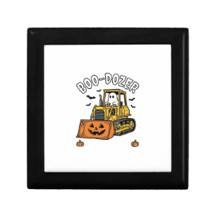 Halloween Ghost Boo Dozer Funny Bulldozer_1 Gift Box