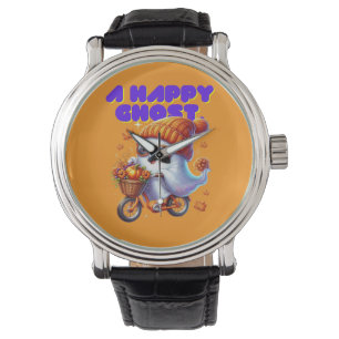 Halloween Ghost Boo eWatch Face Watch