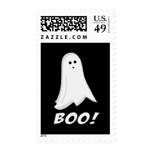 Halloween Ghost Boo Postage