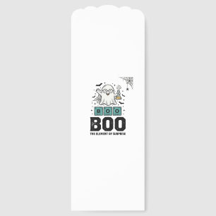 Halloween Ghost Boo Science Funny Vintage_1 Bookmarks