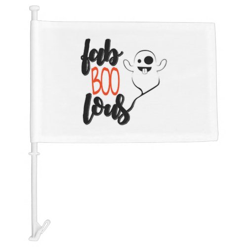 Halloween Ghost                  Car Flag