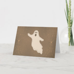Halloween Ghost Card