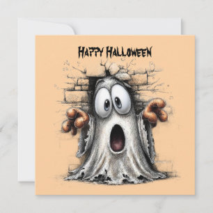 Halloween Ghost Card