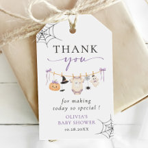 Halloween Ghost Clothesline Baby Shower